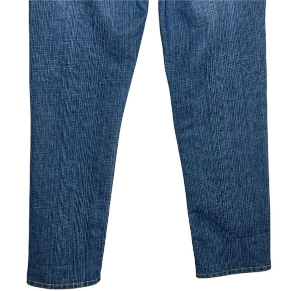 Chicos Platinum Straight Jeans Small Blue Denim Stretch - Picture 6 of 12